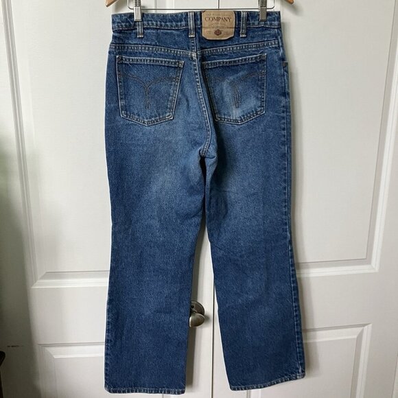 Vintage Great Western Garment Company Jeans Mens 34x30 Cowboy Straight Leg Blue - Picture 2 of 10